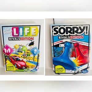 Hasbro The Game of Life and Sorry! Rivals Edition - Multicolor